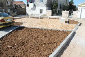 Gradnja Trga Kosa Mandalina Šibenik